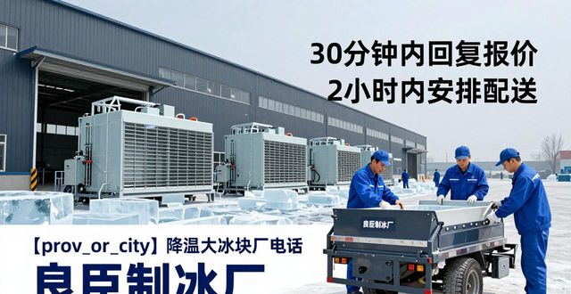 宿迁降温大冰块厂电话 良臣制冰厂